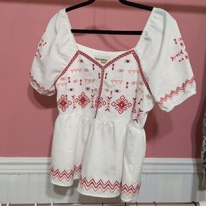 Savanna Jane Embroidered Blouse